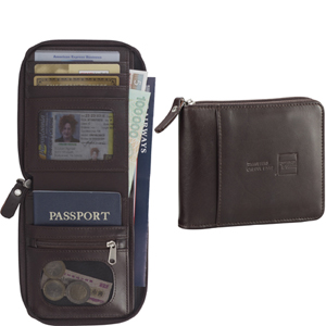 Cutter & Buck Am. Classic Leather Travel Wallet