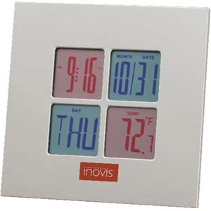 HELICE Clock w/colored display