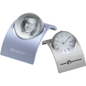 Lunea Sphere Clock & Photo Frame