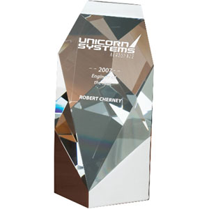 Tonne I Diagonal Cut Octagon - Crystal