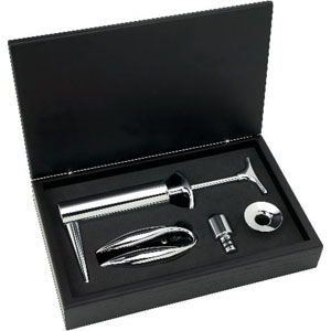 PRESSIONE PRESSURE PUMP UNCORKER SET WITH STOPPER & FUNNEL