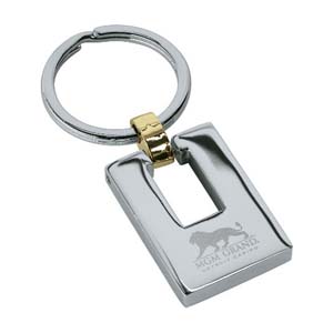 Elements Keyring Designer Silver & Gold Collection