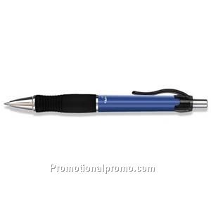 Paper Mate Breeze Bright Blue Barrel/Black Trim Blue Ink Ball Pen