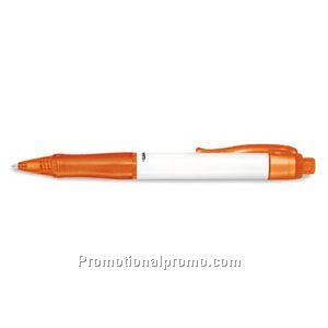 Paper Mate Image White Barrel/Orange Grip & Trim Ball Pen