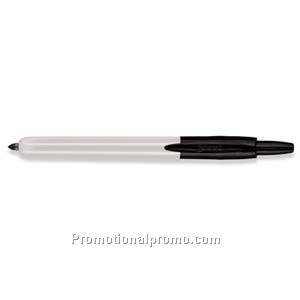Sharpie Retractable Fine Point Grey Barrel/Black Permanent Marker