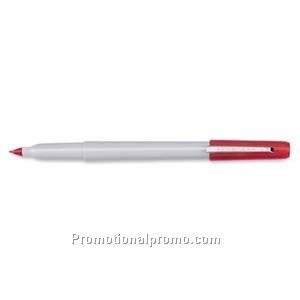 Sharpie Extra Fine Point Grey Barrel/Red Permanent Marker
