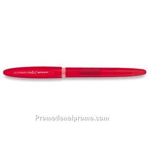 uni-ball Gelstick Red Barrel, Red Ink Gel Pen