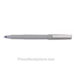 uni-ball Micro Grey Barrel, Blue Ink Micro Roller Ball