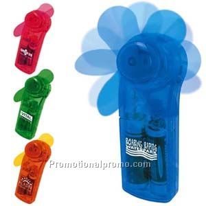 Pocket Turbo Fan with Soft Rubber Blades