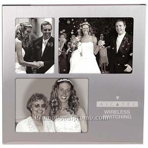 3 In 1 Brushed Aluminum Frame