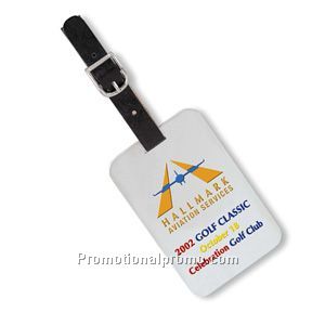 Stainless Steel Large Rectangle Bag Tag