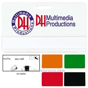 Perma Badge 2-3/4"W x 1-5/8"H