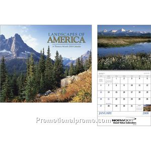 Landscapes of America English - Spiral