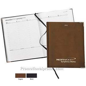 Bach Weekly Desk with Gold Corners