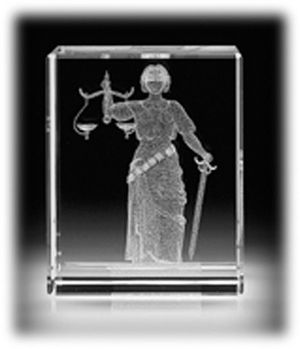 Small Block - Lady of Justice