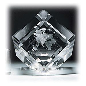 Large Slant Cube - World