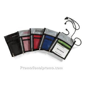 Zippered Expo Badge Holder