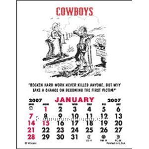 PRESS-N-STICK - COWBOY