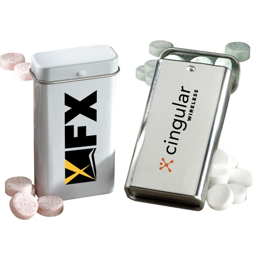 Tall-boy tins with super mints