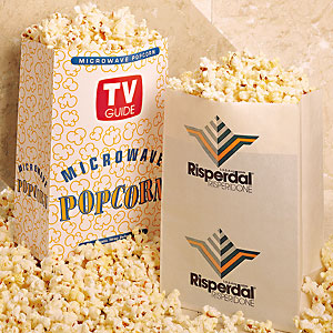 Microwave popcorn in full-customized bag
