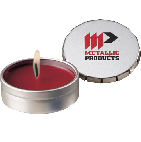 Aromatherapy candle pop top