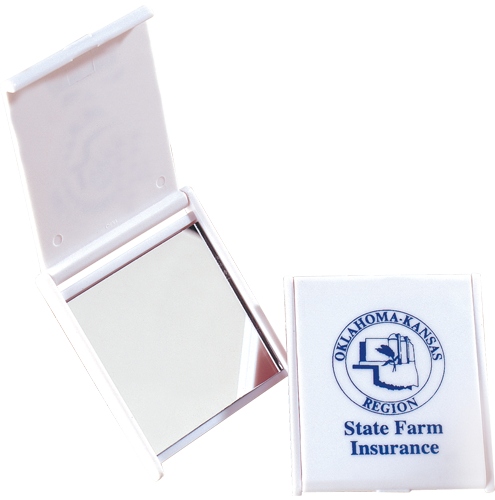 Personal travel mirror