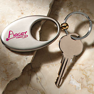 Brushed stainless key holders