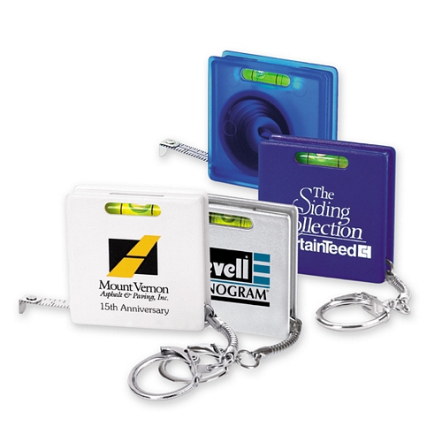 SQUARE TAPE MEASURE WITH LEVEL