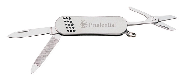 4 Function Stainless Pocket Knife