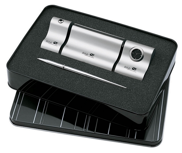 Clock / Business Card Holder / Pen with Stand Giftset