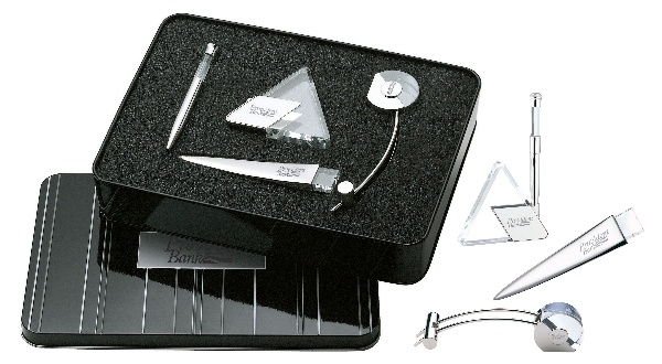 Business Card Holder / Letter Opener / Pen & Holder Giftset
