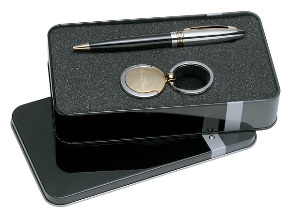 Ballpoint Pen / Keyring Giftset