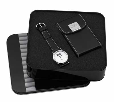 Watch / Business Card Case Giftset