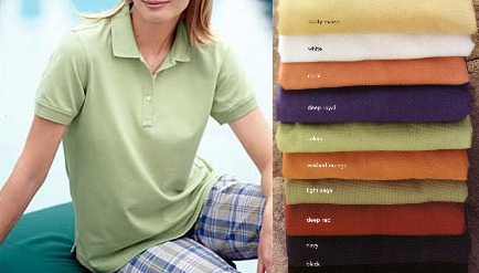 Antigua Ladies' Whisper Light Waffle Knit Polo