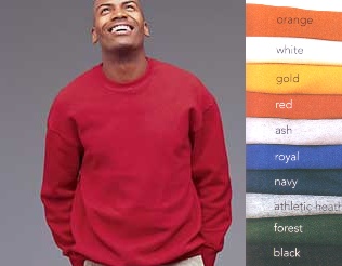 Fruit of the Loom Midweight 50/50 Crewneck