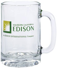 10 oz Starburst Glass Mug