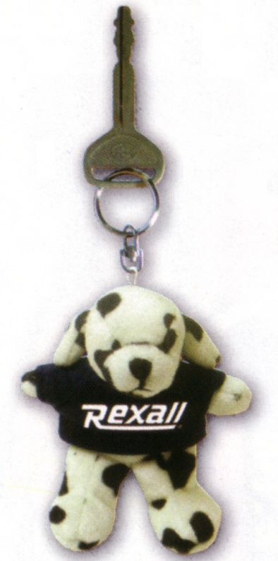 Dalmatian Mini Bean Bag Keychain
