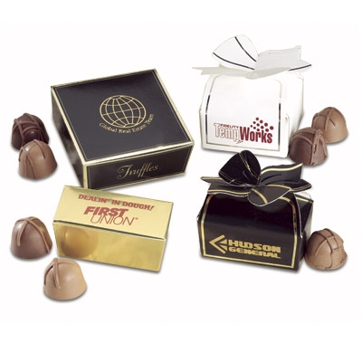TRUFFLES IN BOW & BALLOTIN BOX