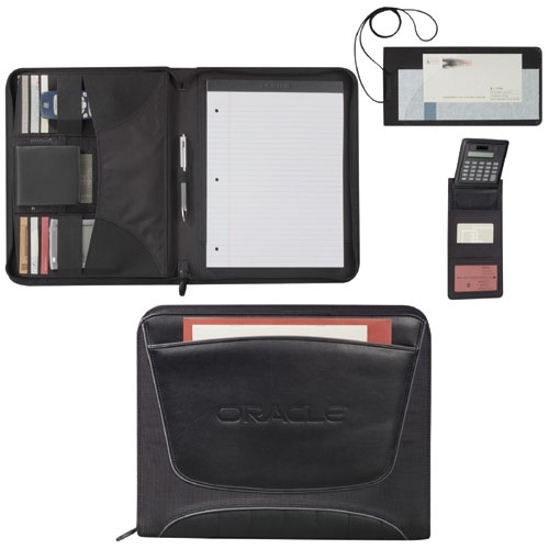 Navigator Deluxe Zippered Padfolio