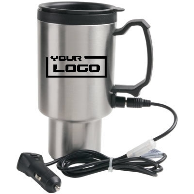 Fermi 16oz Steel Mug w/Heater