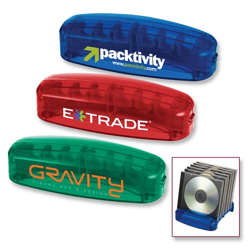 EXPANDABLE DESKTOP CD HOLDER