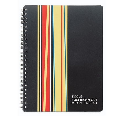 Striped Notebook - 6  X 8.5