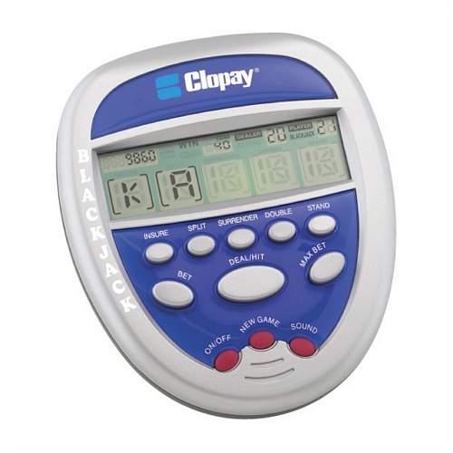 HAND-HELD CASINO BLACKJACK GAME