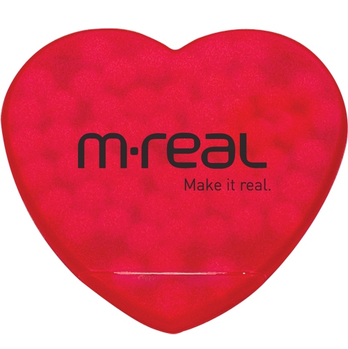Fun shaped mint dispensers - Heart Shape