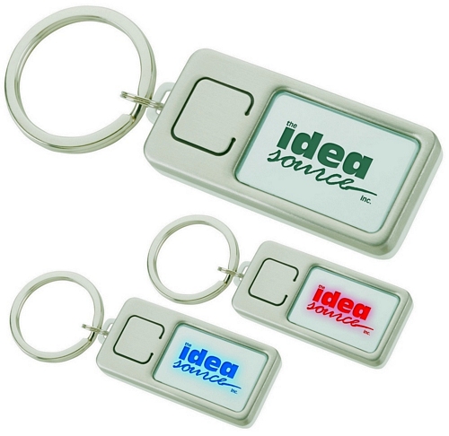 Keychain(Item is shown Lit in Red & Blue)