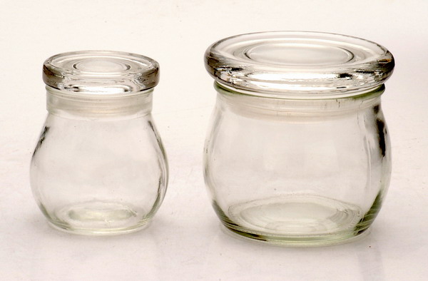 2pcs storage canister glass lid
  
   
     
    