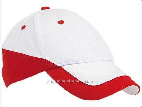 6 panel kinder cap met bollende...