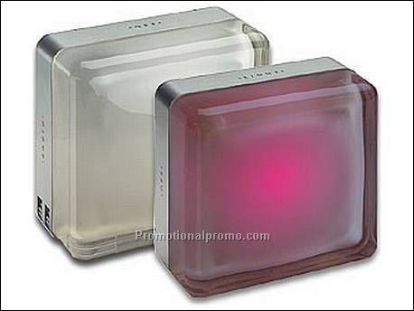 AM/FM radio met wisselend gekleurd...