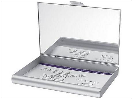 Aluminium visitenkaarthouder m