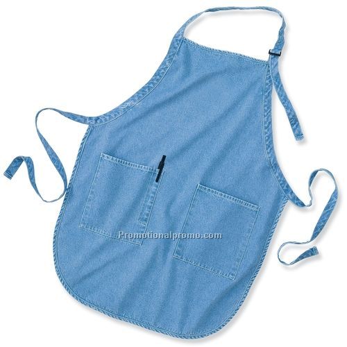 Apron - Port Authority, Full Length Apron with Pouch Pockets